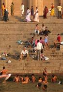 Varanasi Ganges India people