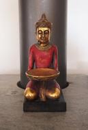 Buddha Meditation copper