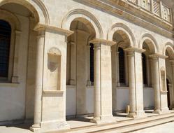 Church stone Arches Greek