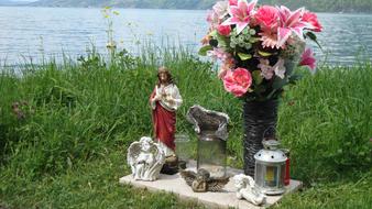 Death Memory Accident flowers