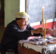 old person in Burma