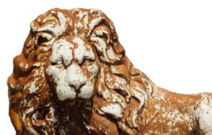 Lion Guard Sculpture orange