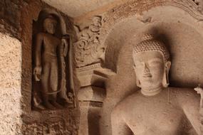 Spiritual Buddha Temple statue