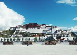 distant view of religious architecture