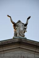 statue as an element of church architecture