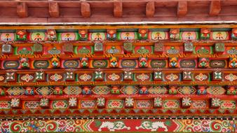 Buddhism Art Verziehrung architecture