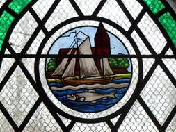 Glass Window stained