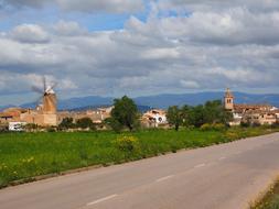 old windmill in Algaida