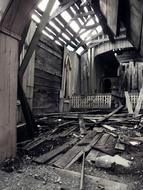 Inside of Ruined Church