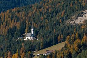 St jacob Church in Forest Autumn