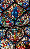 colorful glass Church Window