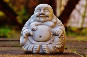 Buddha Figure fat stone
