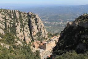 Monastery Spain Church mountains