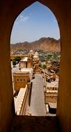 view from India Temple