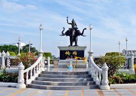 goddess statue in Bangkok, Thailand