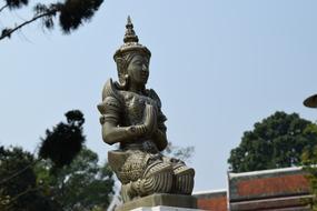 Buddha Statue in the park of thailand