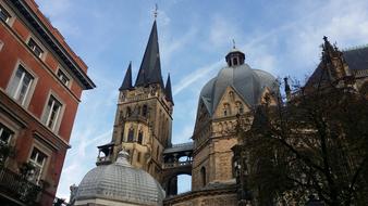 old cathedral with dome and bell tower