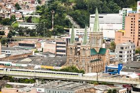 Colombia church Landscape