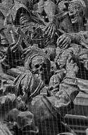 Church Bronze Death statue