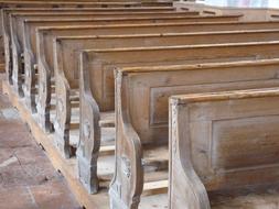 Wood Chapel benches