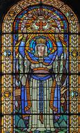 colorful religious stained glass UNESCO heritage site