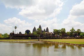 Angkor Cambodia pond
