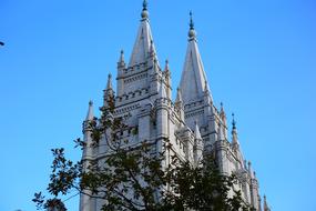 Mormon Temple Tower church