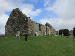 Scotland Church green grass