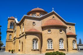 orthodox church in Athienou in cyprus