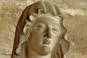 statue in Church Saint Germain