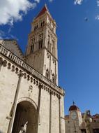 Steeple Trogir church