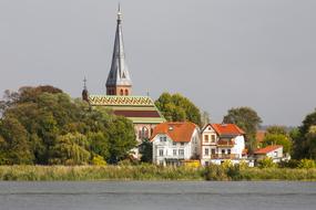 church steeple near Potsdam