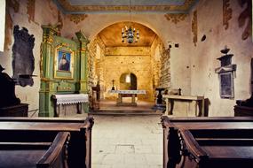 Dziekanowice Church inside