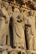 Statues In French Church Paris