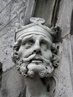 Man's Beard Head Sculpture