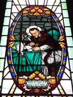 Stained Glass Santo Church