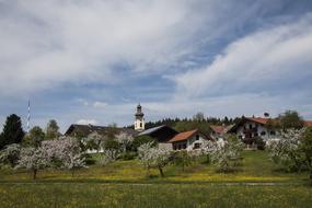 Baroque church at Village Spring