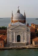 church on the grand canal in venice