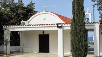 Church Belfry Roof in Cyprus