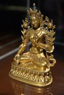 Buddha Amitayus Gilded Bronze