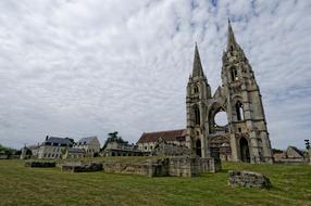 Cathedral in Soissons France