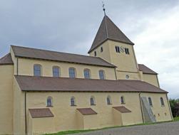 landscape of St Georg Church Reichenau