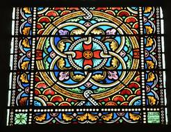 Stained Glass Made Of Church windows