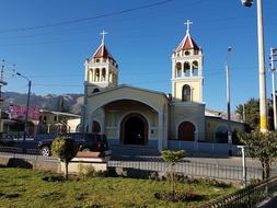 Landscape of Church in city