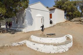 Greece Skopelos Kastri Ayios church