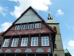 Rheda-Wiedenbruck church in North Rhine