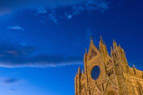 Cathedral Church at blue sky