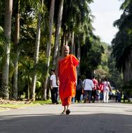 Monk Buddhist in Asia