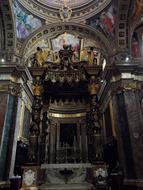 Pompous Altar Church interior