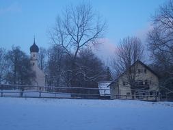 Landscape of Germany countryside